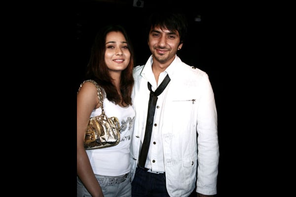 Ali Merchant and Sara Khan