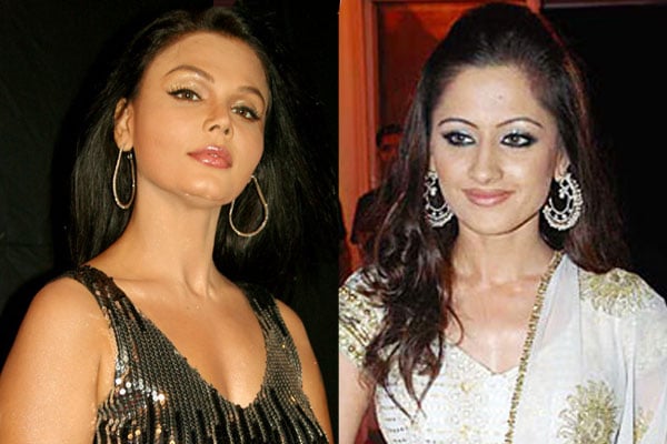 Rakhi Sawant and Sanjeeda Sheikh