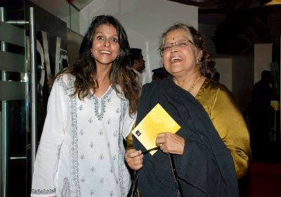 Shubha Khote and Bhavna Balsaver 