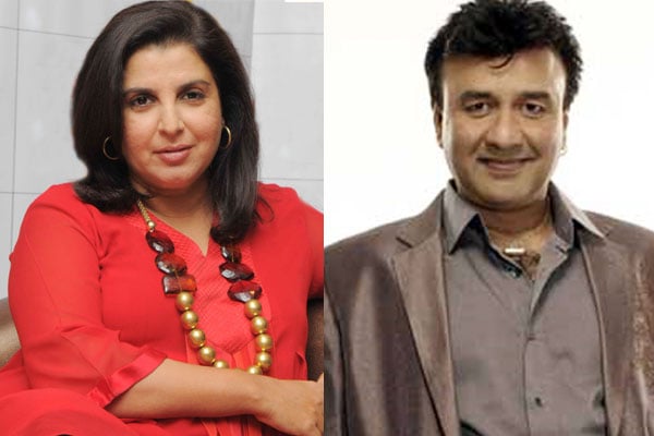 Farah Khan and Anu Malik