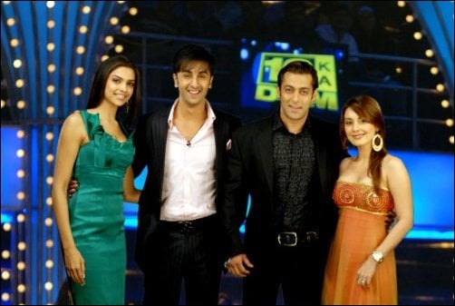 Salman Khan ,Ranbir, Deepika and Minnisha