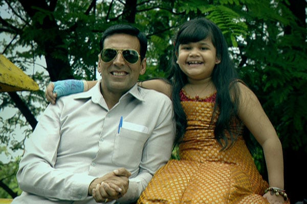 Akshay Kumar and Saloni Daini