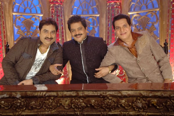 Udit Narayan , Kumar Sanu and Jatin Pandit 