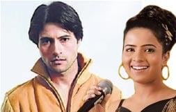 singer Poonam Yadav and actor Apoorva Agnihotri 