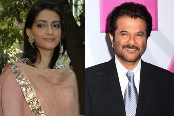 Sonam Kapoor and Anil Kapoor