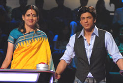 Vidula  Ramalaxmi with SRK