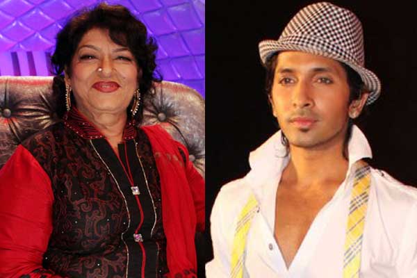 Saroj Khan and Terence Lewis