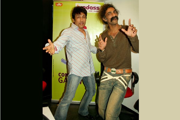 Shekar Suman and Makarand Deshpande