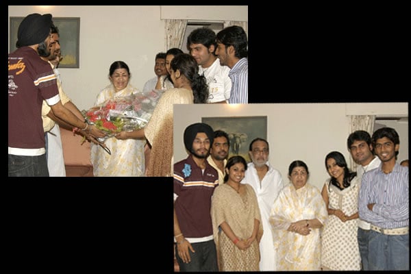 Ishmeet Singh, Irfan, Abhilasha, Harshit ,VOI , Lata Mangeshkar