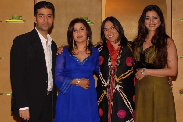 Karan,Farah Khan ,Mira Nair And Tabu