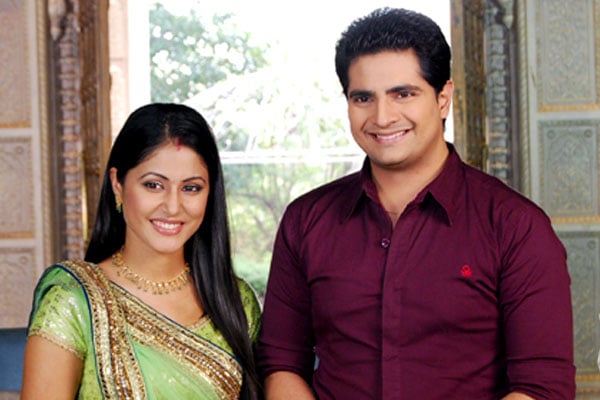 Hina Khan and Karan Mehra