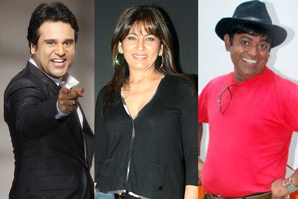 Krushna Abhishek, Archana Puran Singh and VIP