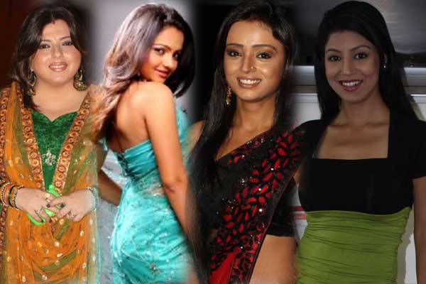 Delnaaz Paul, Giaa Maanek, Parul Chauhan and Debina Bonnerjee