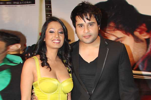 Kashmera Shah with Krushna Abhishek