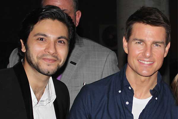 Mishal Raheja with Tom Cruise