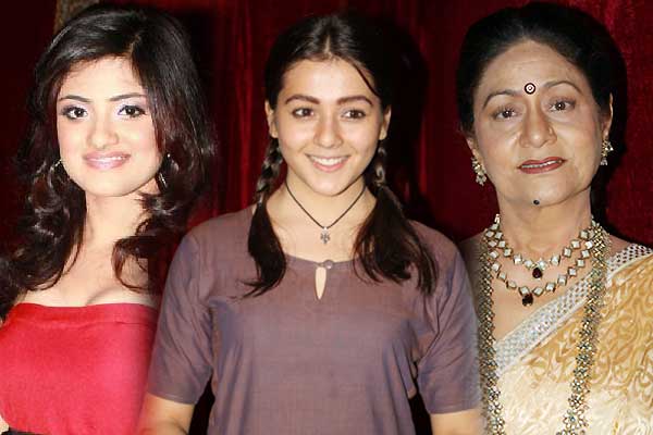 Shritama Mukherjee, Priyal Gor and Aruna Irani