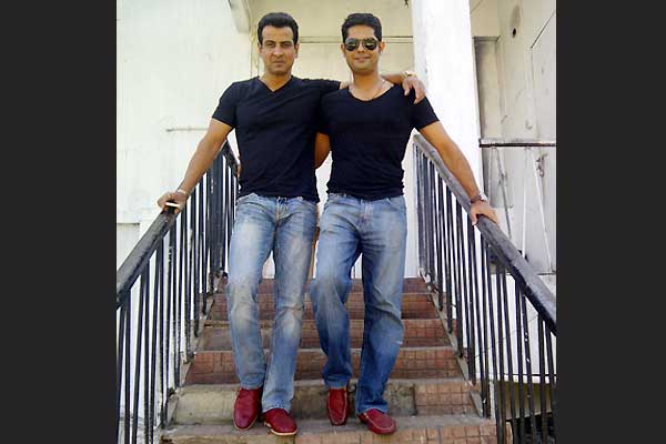 Ronit Roy and Aanand Goradiya