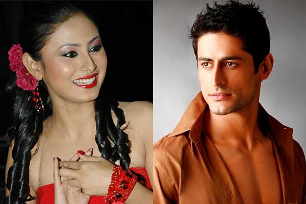 Mouni Roy and Mohit Raina