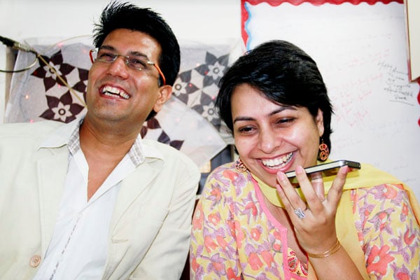 Seema and Sudhir Sharma