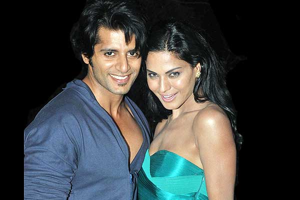 Karanvir Bohra and Veena Malik