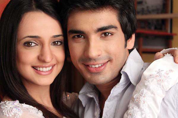 Sanaya Irani and Mohit Sehgal