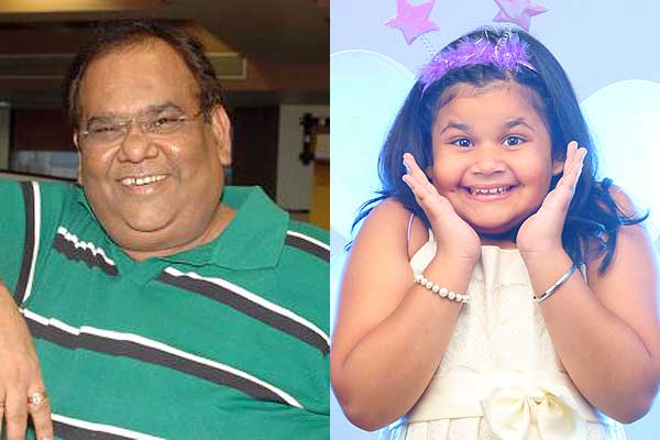 Satish Kaushik and Saloni Daini