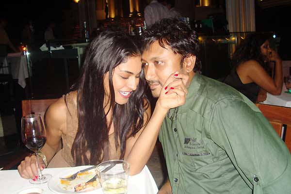 Veena Malik and director Hemant Madhukar 