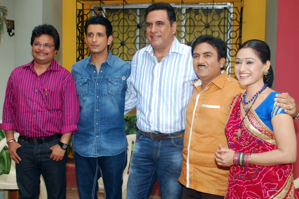 Asit modi, sharman, Boman, Dilip Joshi & Disha