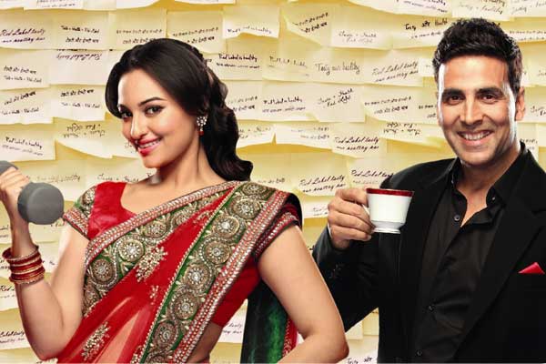 Akshay Kumar and Sonakshi Sinha