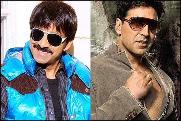 Ravi Teja and Akshay Kumar