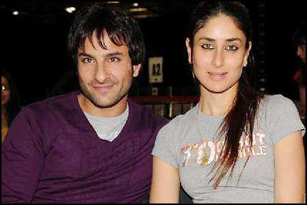 Saif Ali Khan and Kareena Kapoor