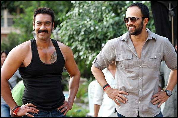 Ajay Devgn and Rohit Shetty