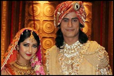 Sonarika Bhadoria and Mohit Raina