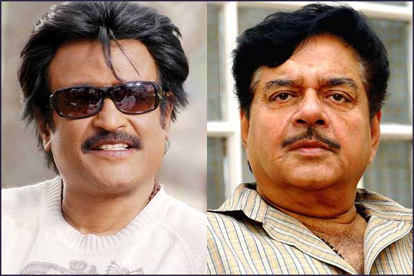 Rajnikant and Shatrughan Sinha