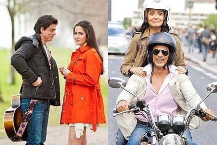 Shah Rukh Khan, Katrina Kaif and Anushka Sharma