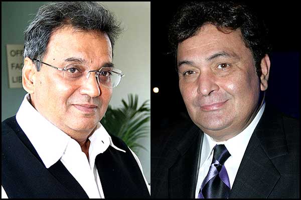 Subhash Ghai and Rishi Kapoor