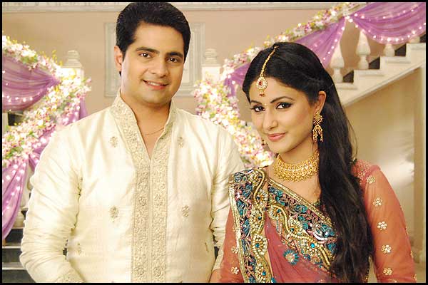 Karan Mehra and Hina Khan