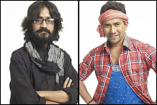 Aseem Trivedi and Dinesh Lal Yadav