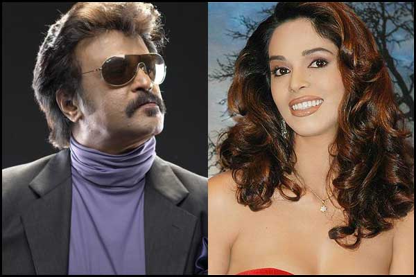 Rajnikanth and Mallika Sherawat