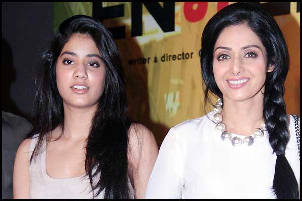 Jhanvi and Sridevi