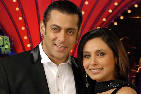 Salman Khan and Rani Mukerji