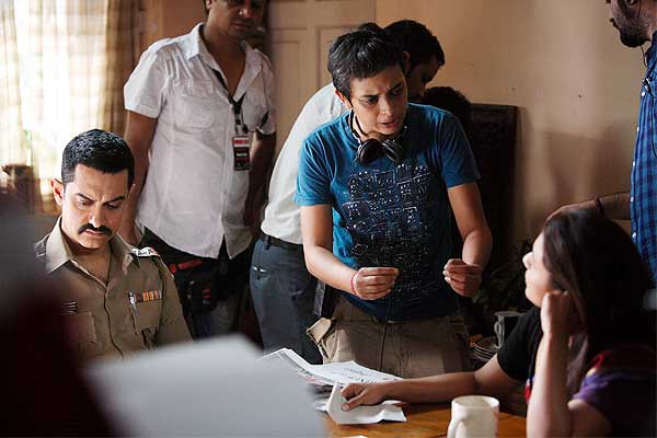 Reema Kagti with Aamir Khan and Rani Mukerji