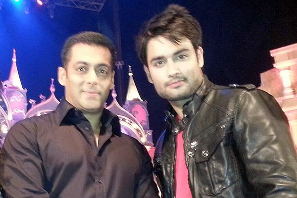 Salman Khan and Vivian Dsena