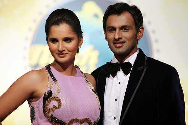 Sania Mirza and Shoaib Malik