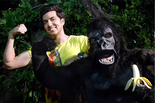 Dev Goel with Gorilla