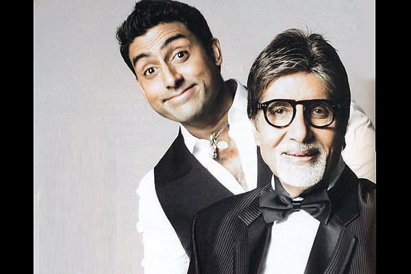 Abhishek Bachchan and Amitabh Bachchan