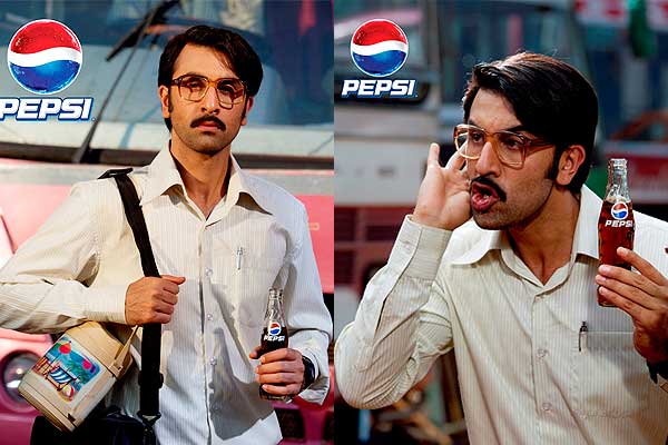 Ranbir Kapoor in PEPSI IPL commercial