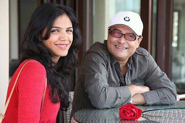 Shriya Pilgaonkar with Sachin