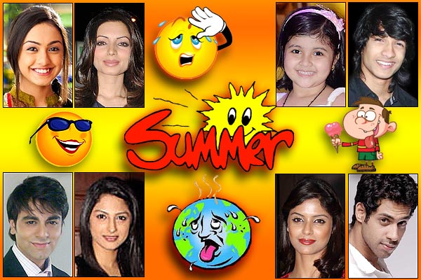 How TV actors plan to beat the heat this summer 