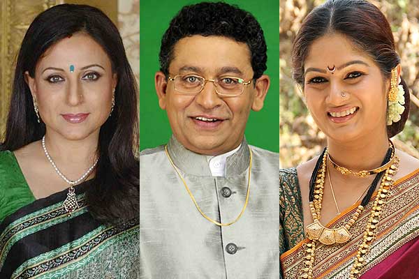 Kishori Shahane, Uday Tikekar and Resham Tipnis